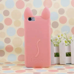 Cute Soft Silicone Case For Mobile Phones